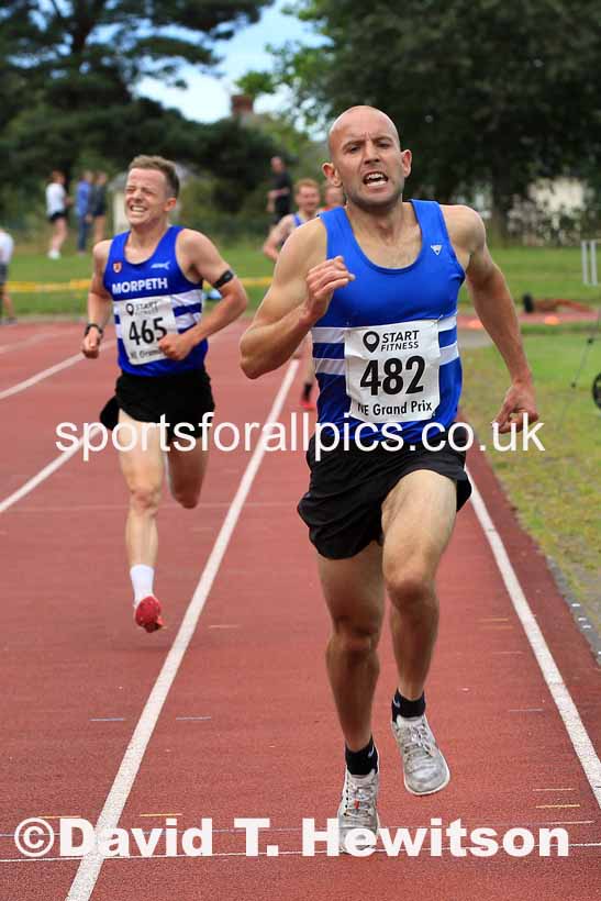 3000 metres, 2023 NEGP 4 Monkton, Wed., July 12th.  Photo: David T. Hewitson/Sports for All Pics